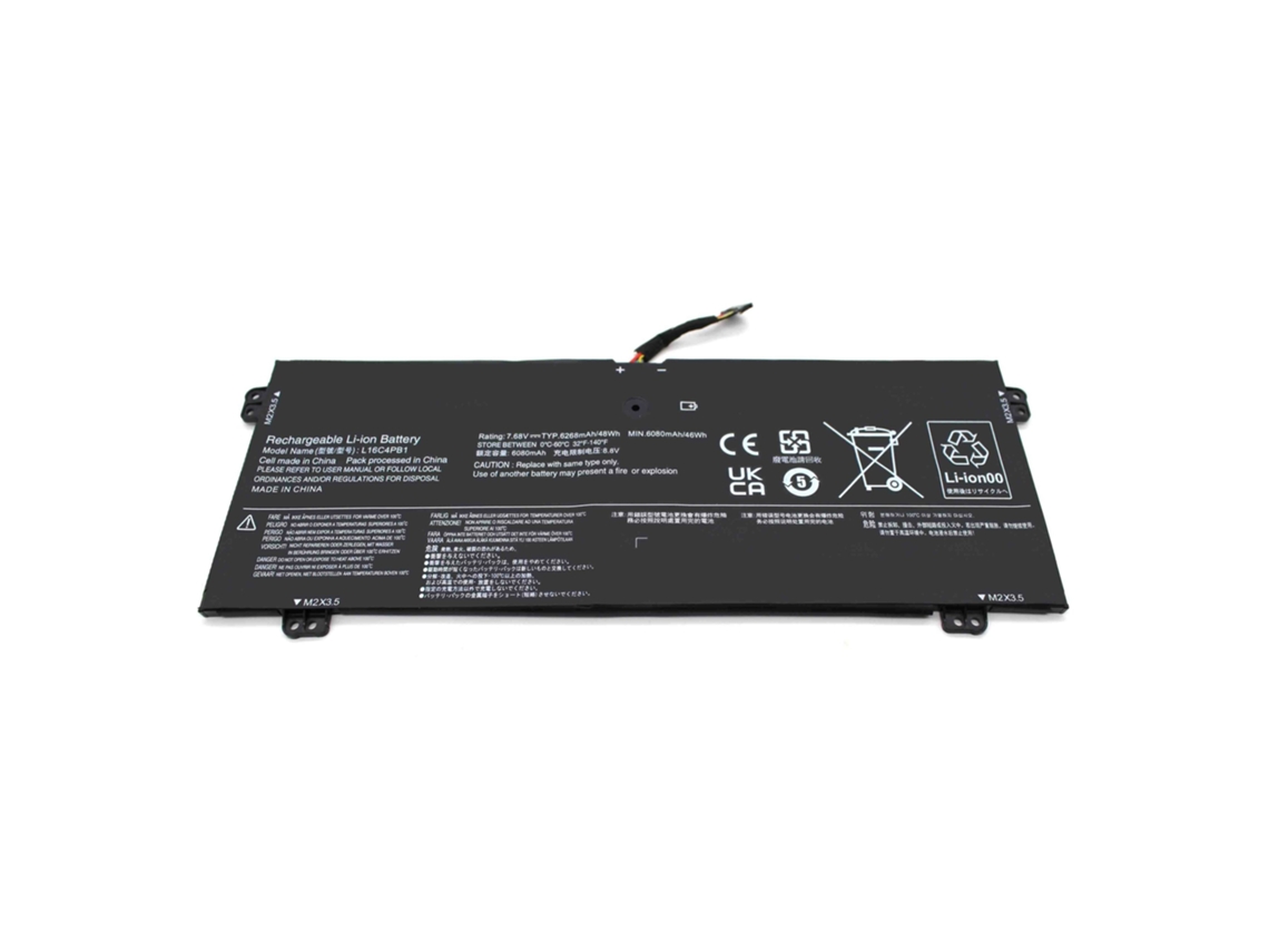 Batería para Portátil Lenovo Yoga 720-13Ikb 730-13Ikb L16C4Pb1 L16L4Pb1 L16M4Pb1 GREEN COMPUTER