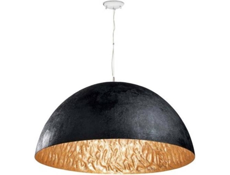 Lámpara de Techo FARO BARCELONA Magma (Negro - E27 - 60 W - Vidrio)