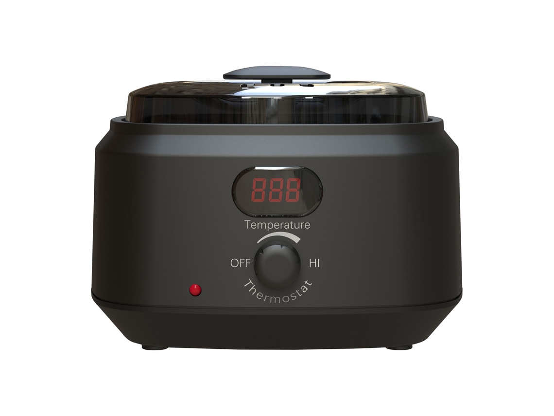 Calentador De Cera Electrónico Mini Para Hogar Con Cera Y Palillos De Madera, Rápido Calor Y Temperatura Ajustable