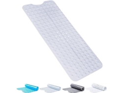 2026-tapete Anti-deslizante Para Baño Con 200 Ventosas Lavable A Máquina 40x100 Cm Pure Wh Twg