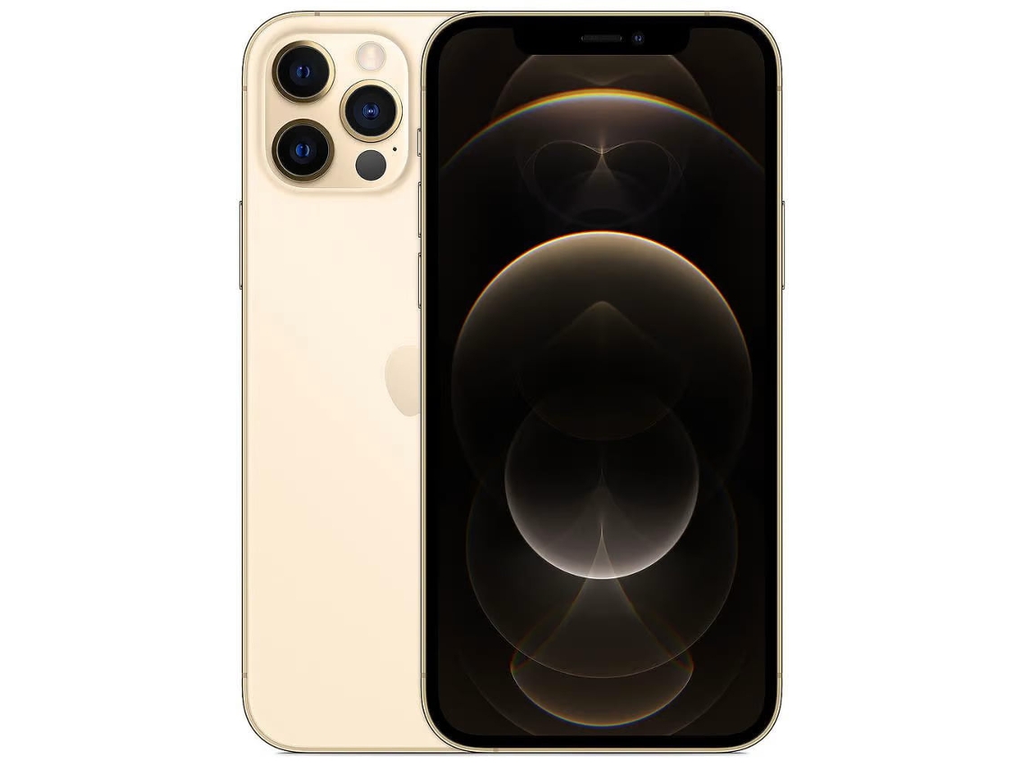 iPhone 12 PRO APPLE (Reacondicionado Como Nuevo - 128 GB - Oro)