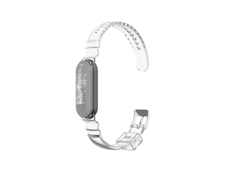 Correa TPU + PU para Xiaomi Mi Band 5/6/7/4/3 - translúcido