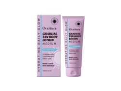 Loción corporal hidratante autobronceadora