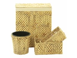 Maison Exclusive - Juego De Cuarto De Baño Jacinto De Agua 4 Piezas
