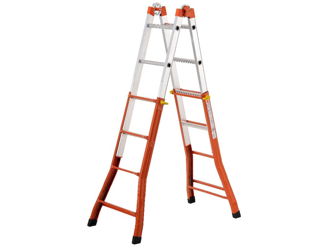 Gierre-am030-escalera Telescópica Multiposición Mixta Peppina 125 Kg (55 Peldaños)