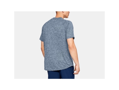 Camiseta de Hombre UNDER ARMOUR Tech Tam Azul (XS)