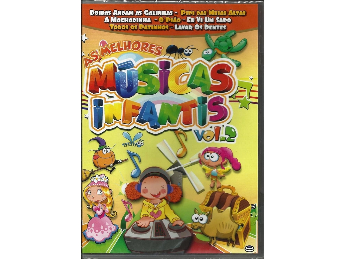 DVD VARIOS 'AS MELHORES MÚSI INFANT V.2'