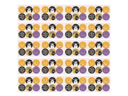 Juego de pegatinas de Halloween para decoración de Halloween Ly Ebike