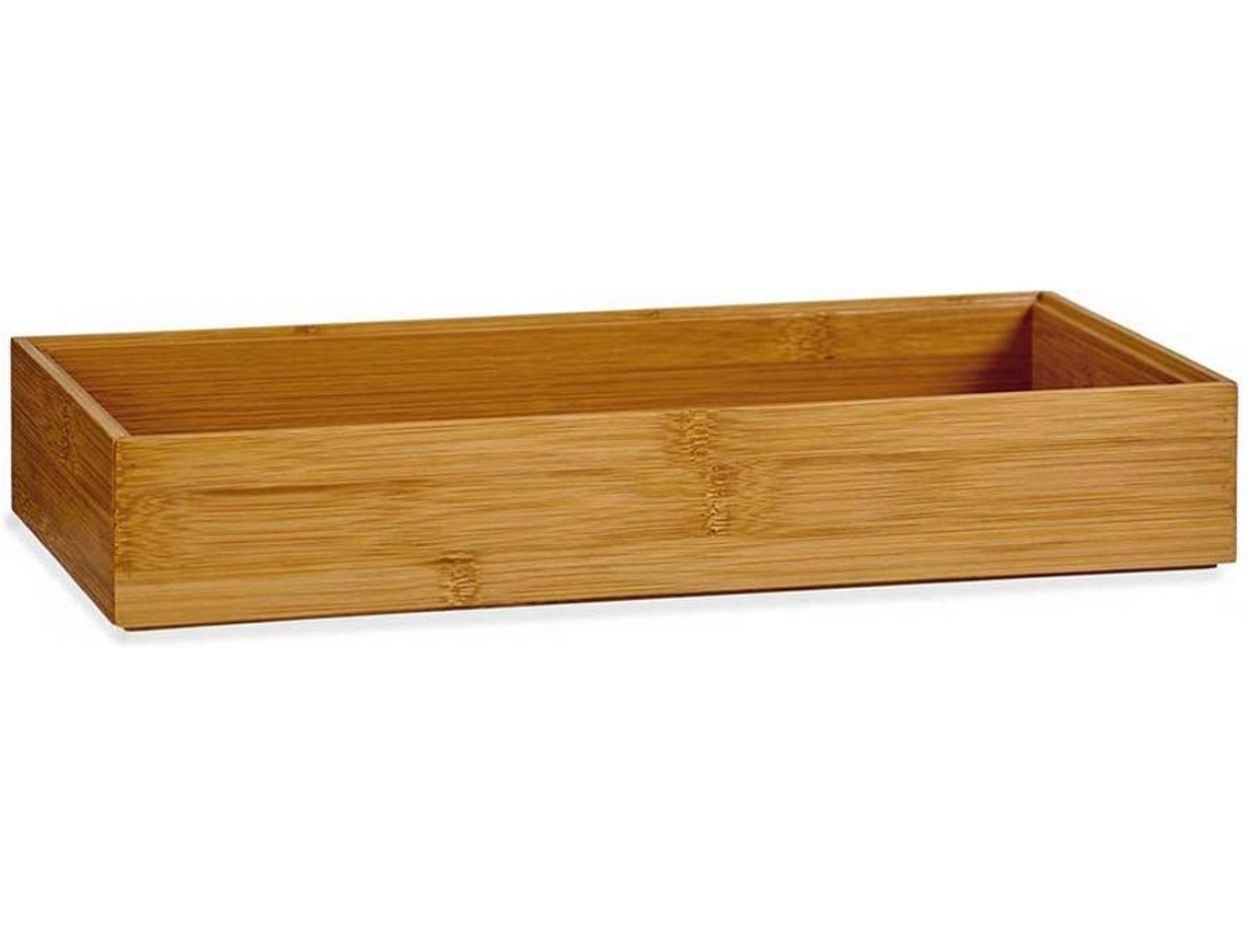 Organizador KINVARA (Marrón - Bambú - 15x5x30 cm)