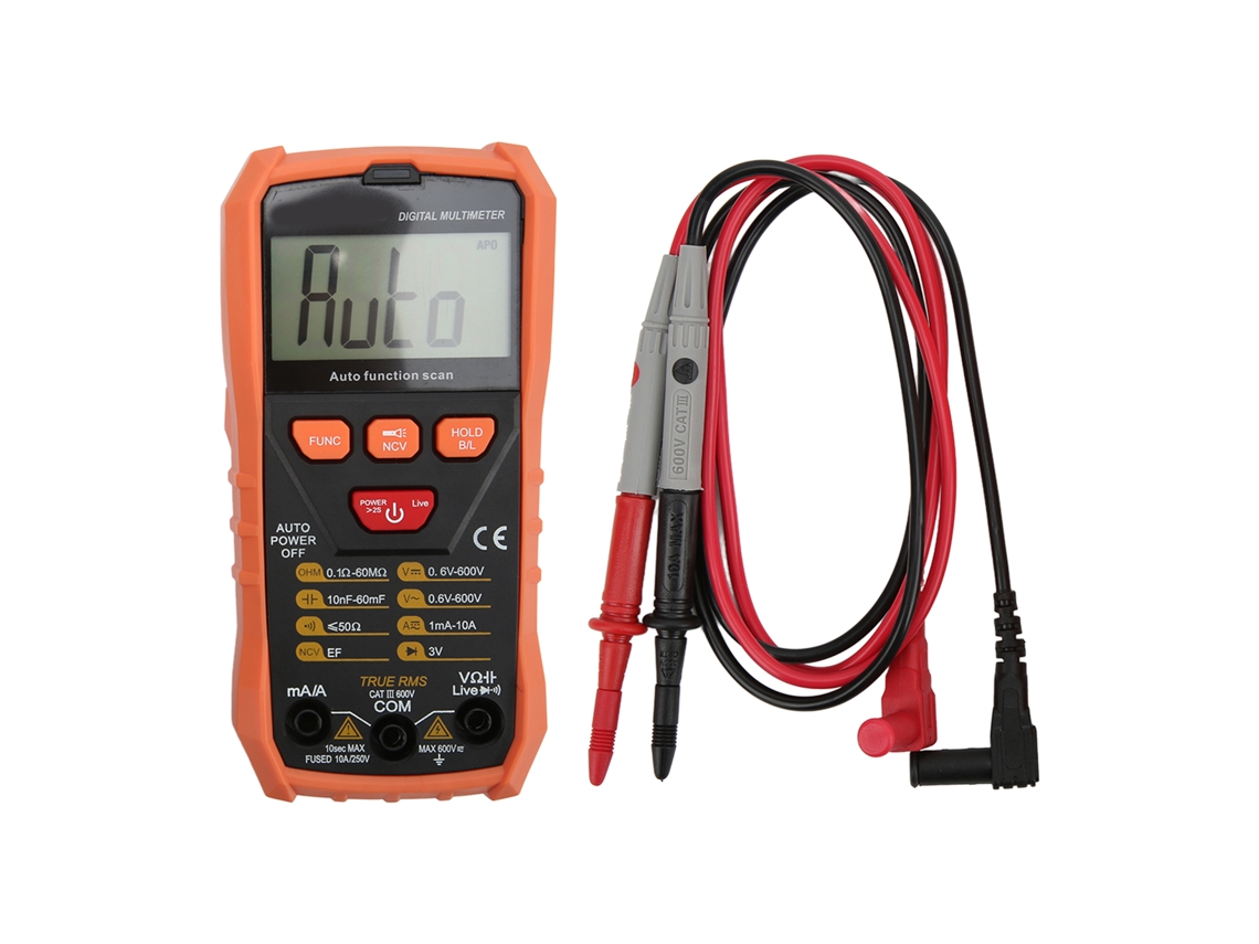 Multímetro Digital Inteligente 85d Tester De Voltaje Corriente Resistencia Capacitancia