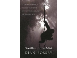 Libro Gorillas in the Mist de Dian Fossey (Inglés)