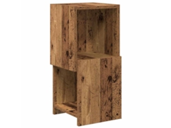 Maison Exclusive - Armario De Esquina Madera Vieja 25,5x25x55cm