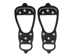 Crampones antideslizantes para nieve, de 8 dientes.