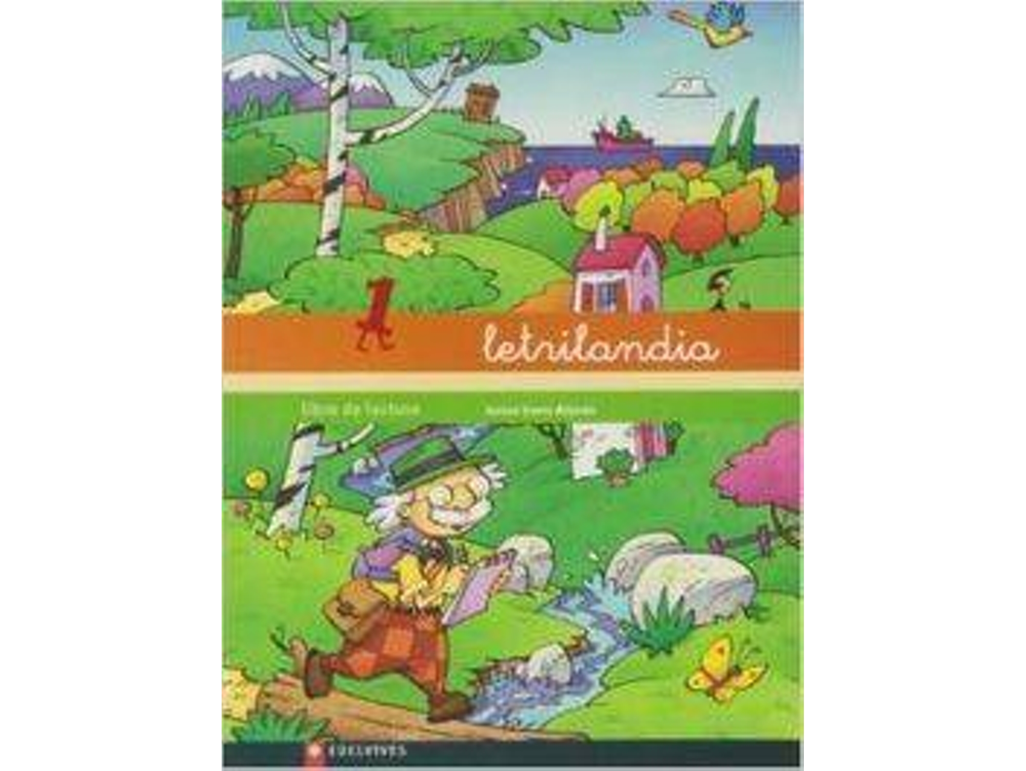 Libro .Letrilandia 1.Lectura Cartilla de Aurora Usero Alijarde (Español)