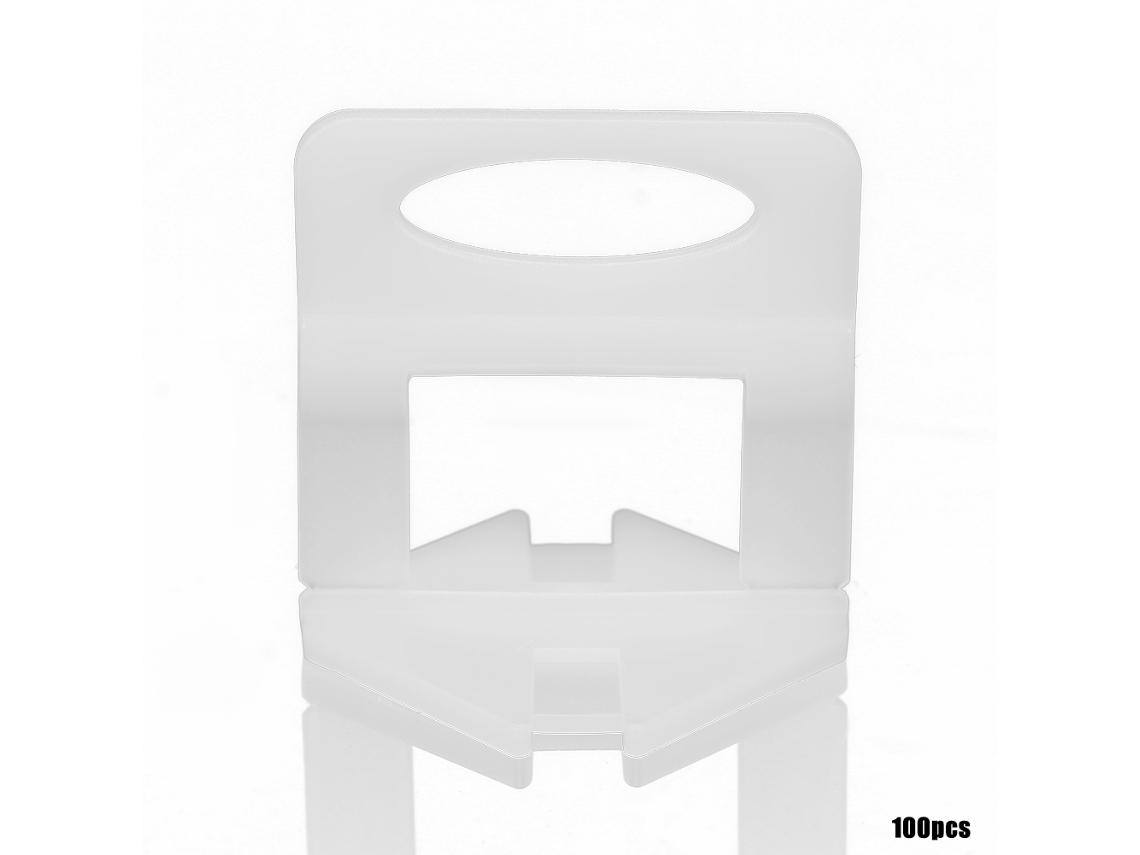 Juego De 100 Clips Niveladores Para Azulejos, Herramienta Para Suelos Y Paredes.
