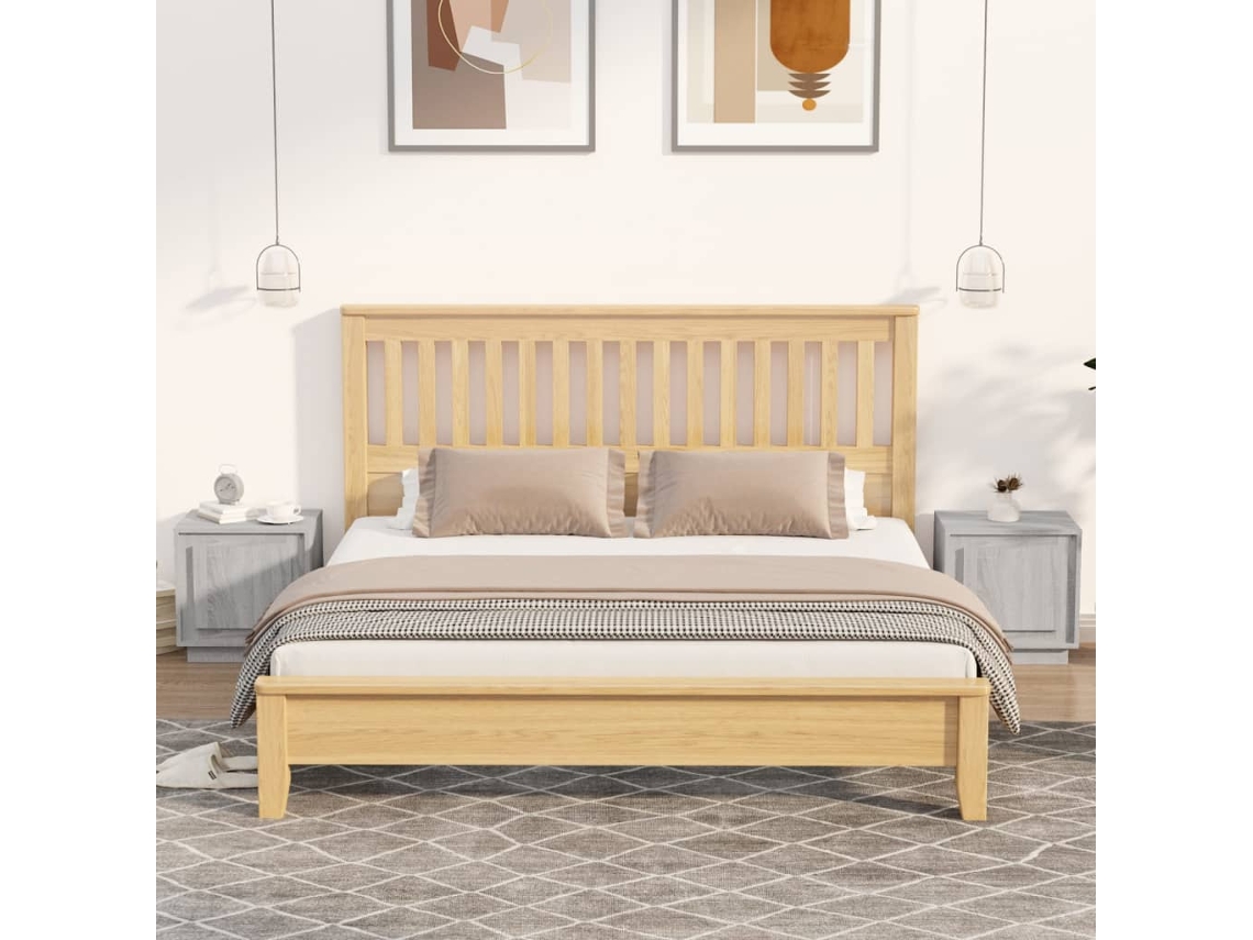 Mesitas de Noche 2Pzs 44X35X45Cm Derivados Madera Gris Sonoma