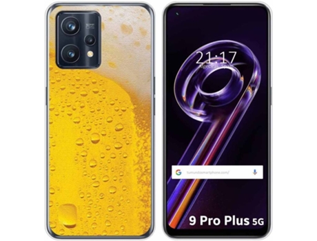 Carcasa para Realme 9 Pro Plus 5G TUMUNDOSMARTPHONE Dibujos Cerveza Multicolor