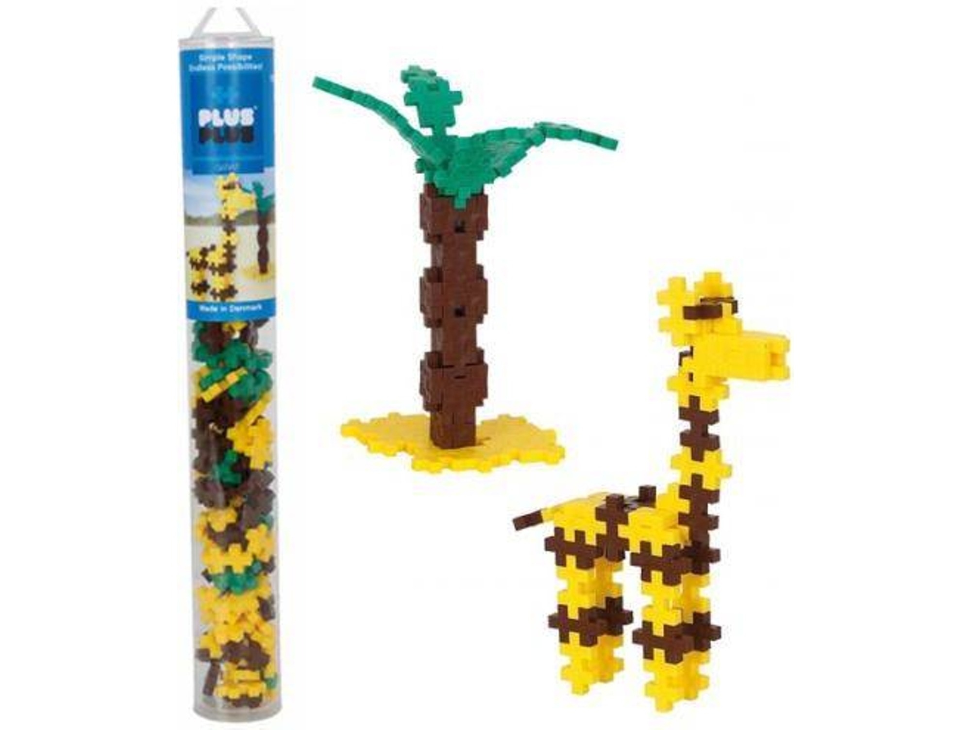 Bloques de Construcción PLUS PLUS Jirafa (100 Piezas)
