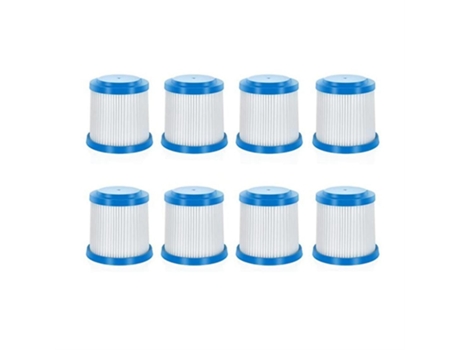 8 peças de peças de reposição de filtros de aspirador de pó para black and decker