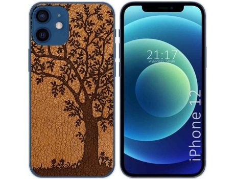 Carcasa iPhone 12 / 12 Pro (6.1) TUMUNDOSMARTPHONE Cuero 03 Multicolor
