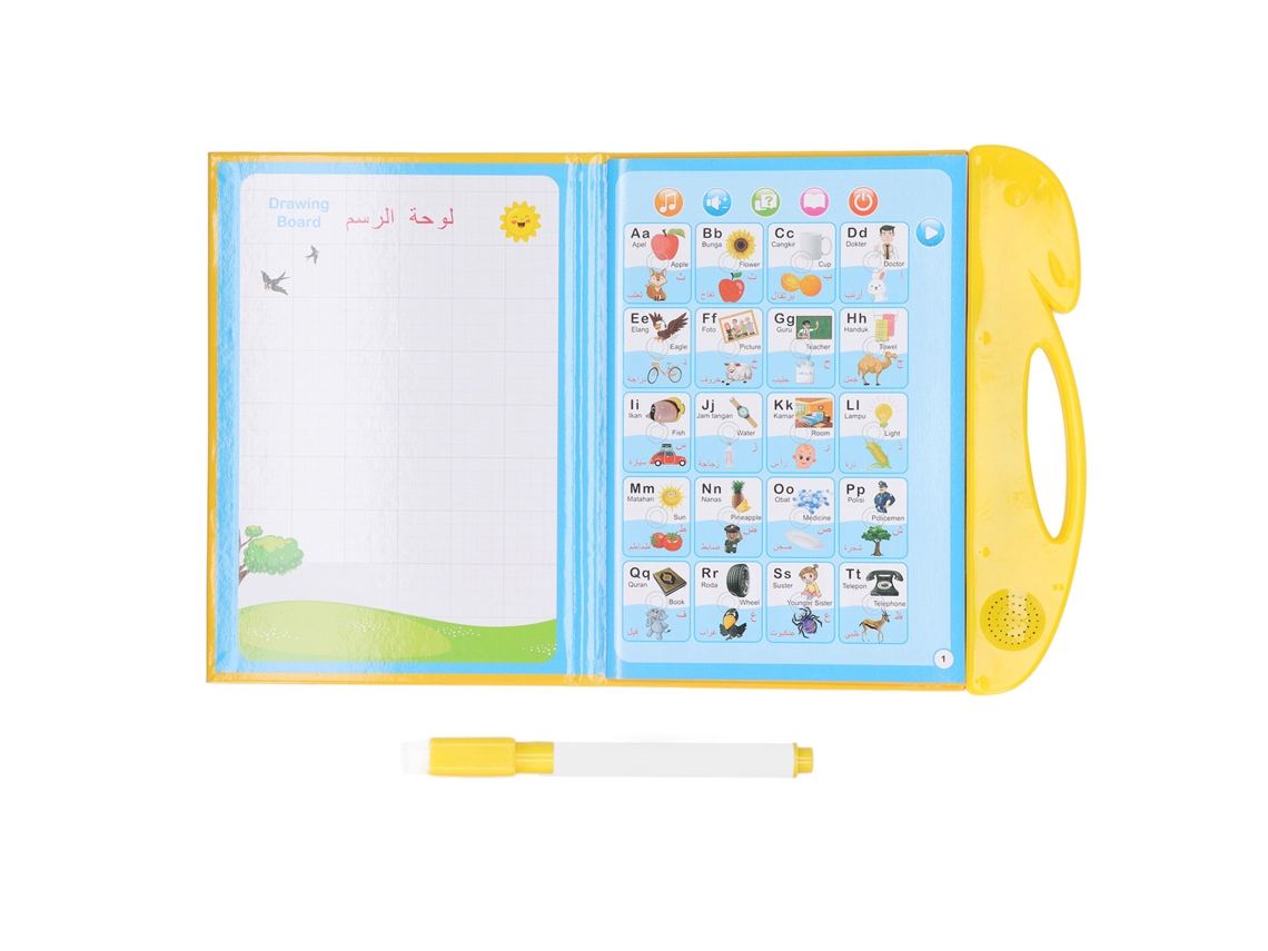 Ats-libro De Sonidos Abc Para Niños Con Contenido Rico E Interesante Libro Educatsivo De Aprendizaje Electrónico