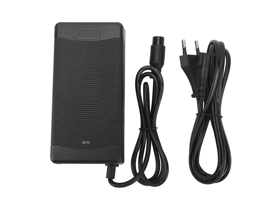 Cargador De Batería De 48 V Y 2 A Con Protección De Seguridad Y Enchufe De 3 Pines Para Patinete Eléctrico Kugoo M4 Pro/m4