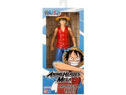 Figura de Luffy de One Piece de BANDAI NAMCO Anime Heroes Mega 38331 de 30 cm