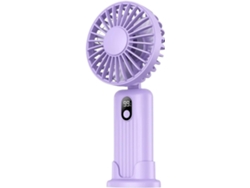 Ventilador 3 V Portátil Recargable Recargable Ajustable