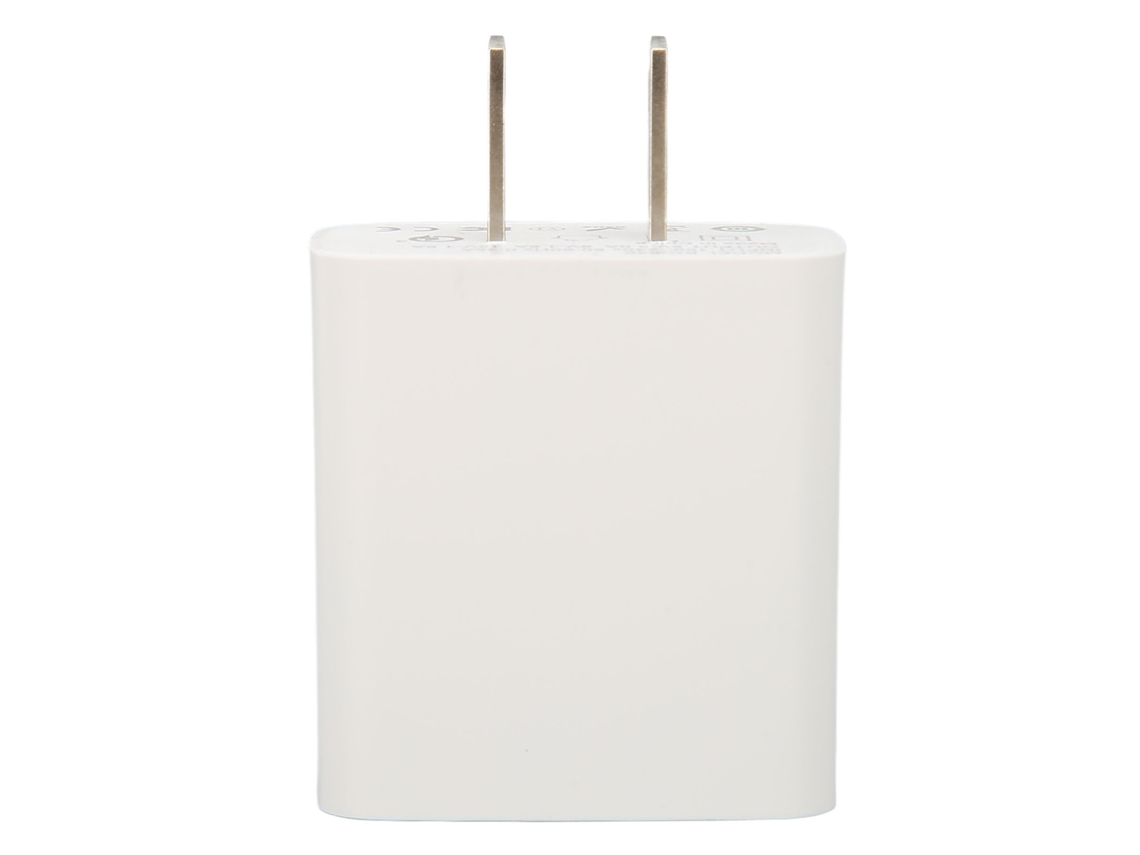 Cargador De Pared Usb De 20w Carga Rápida Adaptador De Enchufe Universal 100‑240v Para Viajes