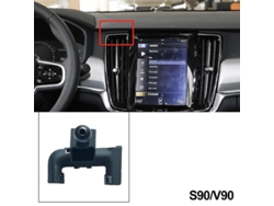 Soporte Para Teléfono Móvil Específico Para Volvo Xc40 Xc60 S90 V90 S60 V60 2018-2019, Material Plástico, Color Negro.