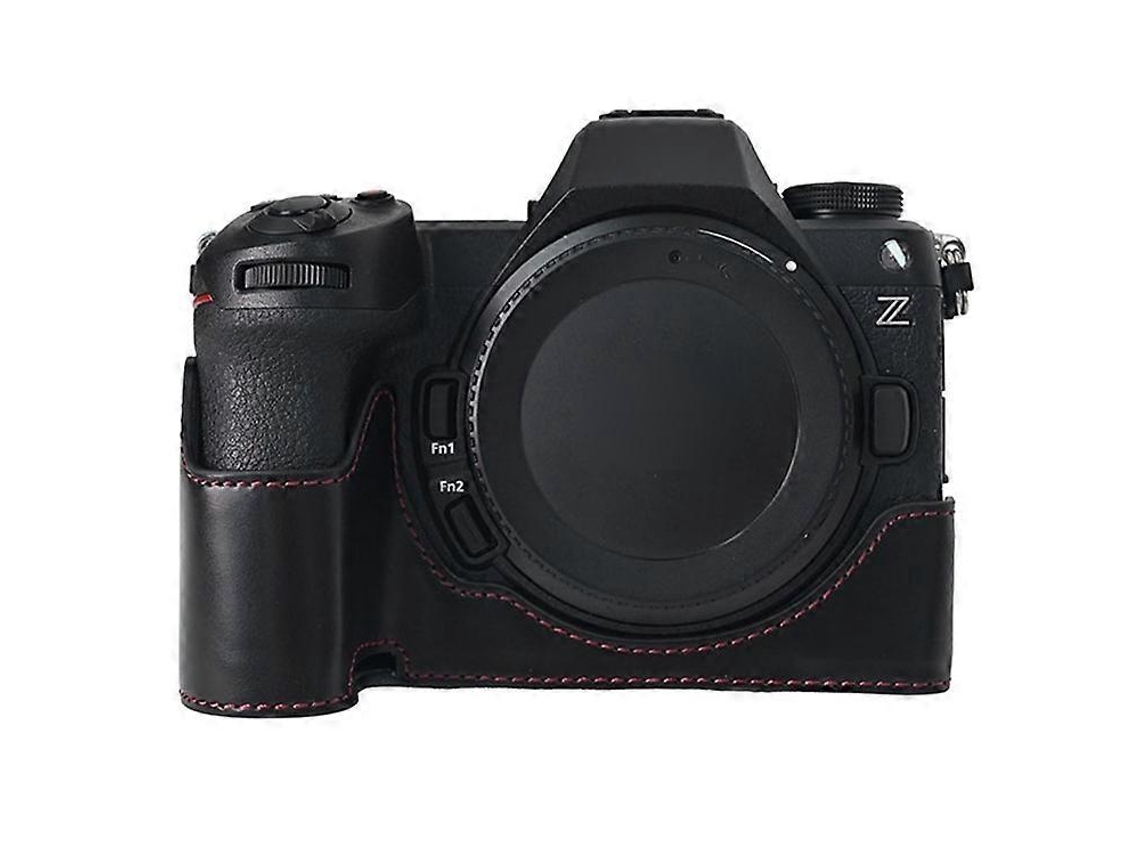 Funda protectora de piel sintética con gran abertura compatible con Nikon Z6 III Facpoet
