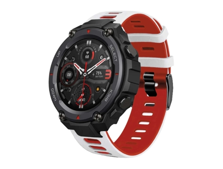 Correa para Amazfit T-Rex Pro Blanco y Rojo