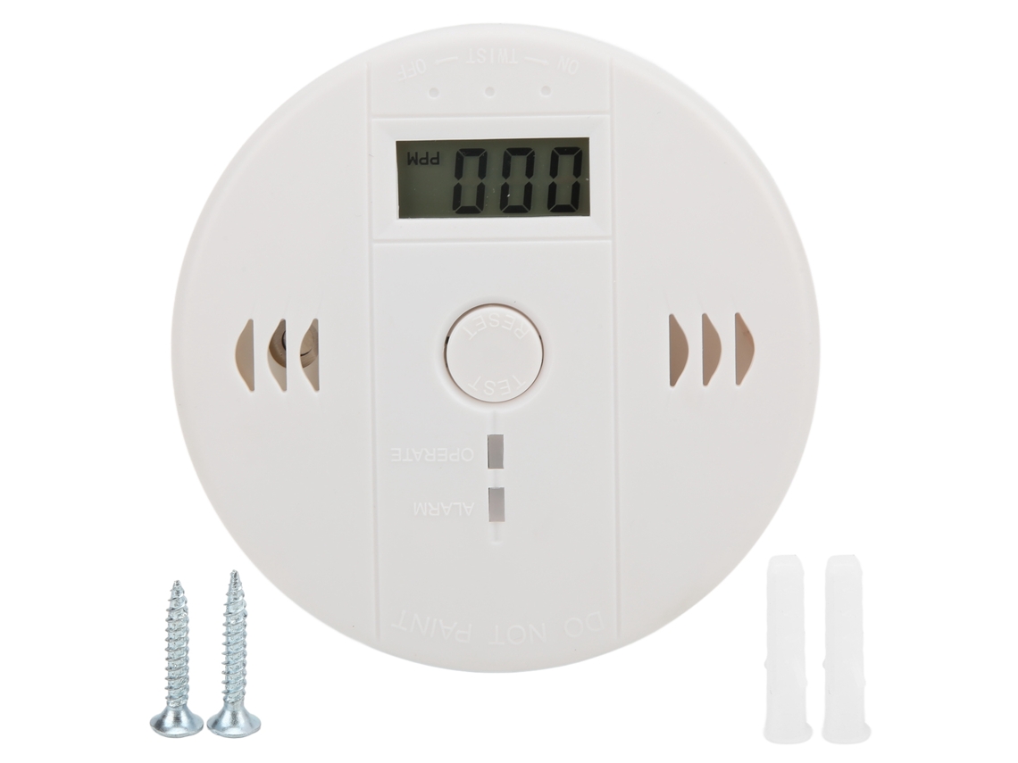 Detector De Gas Co De 20000 Ppm, Alta Sensibilidad, Rápido, Estable Y Resistente A Altas Temperaturas Para Uso Doméstico.