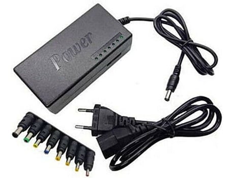 Cargador KLACK® Ordenador Nueve Clavijas (Universal - Negro)