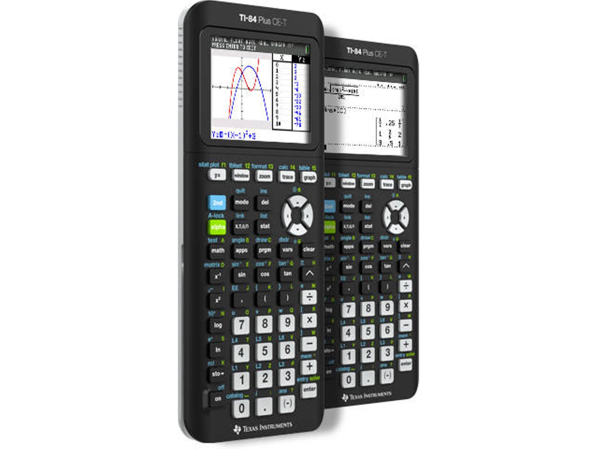 Calculadora Gráfica TEXAS TI-84 Plus CE-T Negro (14 dígitos) | Worten.es