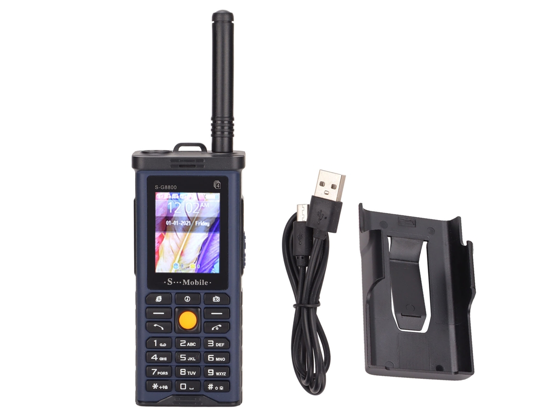 Smartphone Sg8800 2g Retro Desbloqueado Con 4 Tarjetas Sim, Botones Grandes, Batería De 2400 Mah Para Personas Mayores, Color Azul Oscuro.