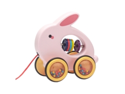 Dan26-juguete De Tracción Para Niños Con Animales Bonitos, Juguete De Tracción Rodante, Regalo De Cumpleaños Para Niños Y Niñas