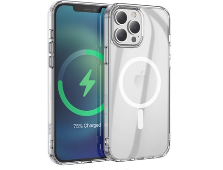 Carcasa iPhone 13 Pro Max LOVEBABYLY MagSafe Transparente