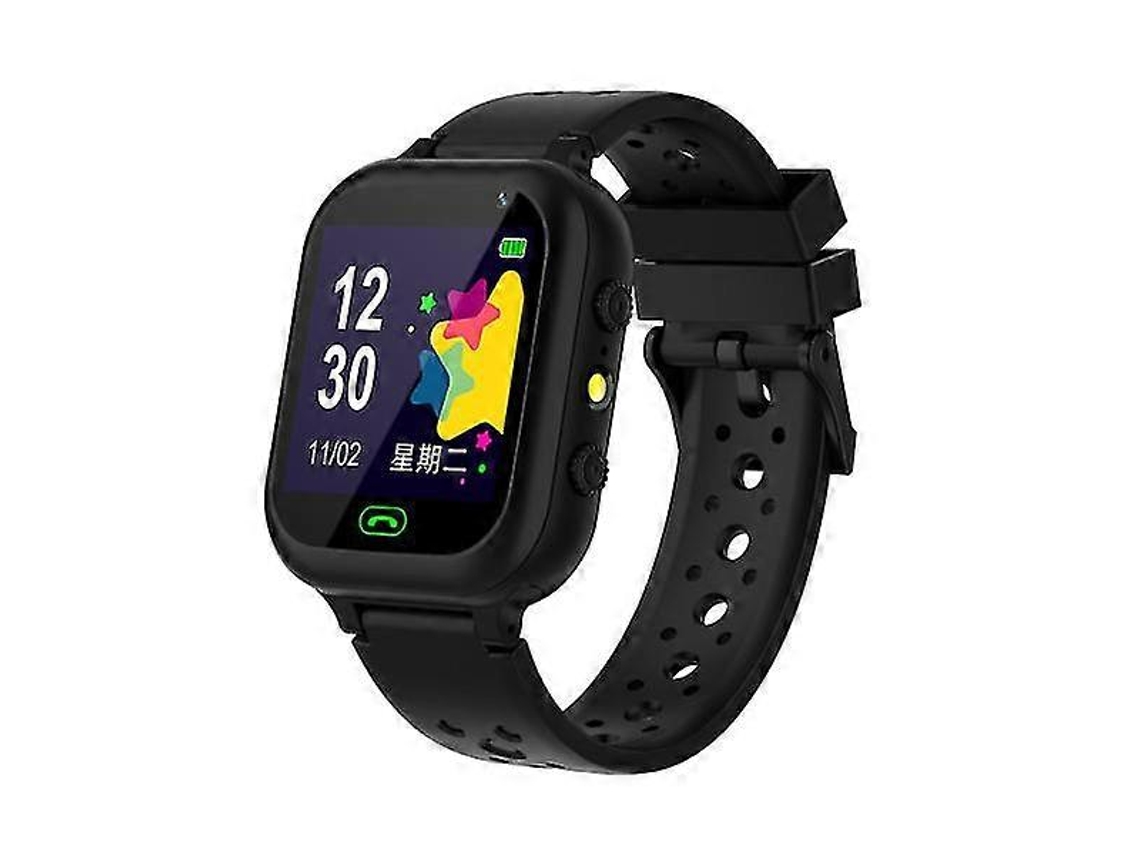 Reloj inteligente Q15 con pantalla táctil y foto, resistente al agua, para estudiantes, negro, 2 g Ly Ebike