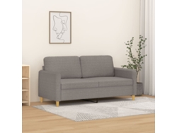 Sofá De 2 Plazas | Sofá De Salón | Sofá De Descanso De Tela Gris Taupé 140 Cm Wsd569662