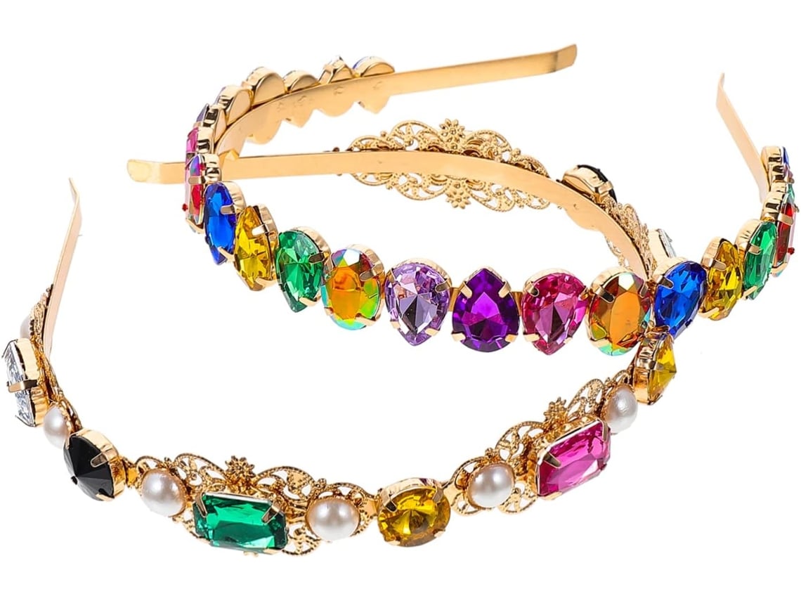 Diademas Retro De 6 Piezas, Elegantes Accesorios Para El Cabello, Tocados Para Festivales Y Decoración.