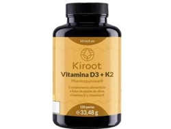 Vitamina D3K2 120 Perlas KIROOT