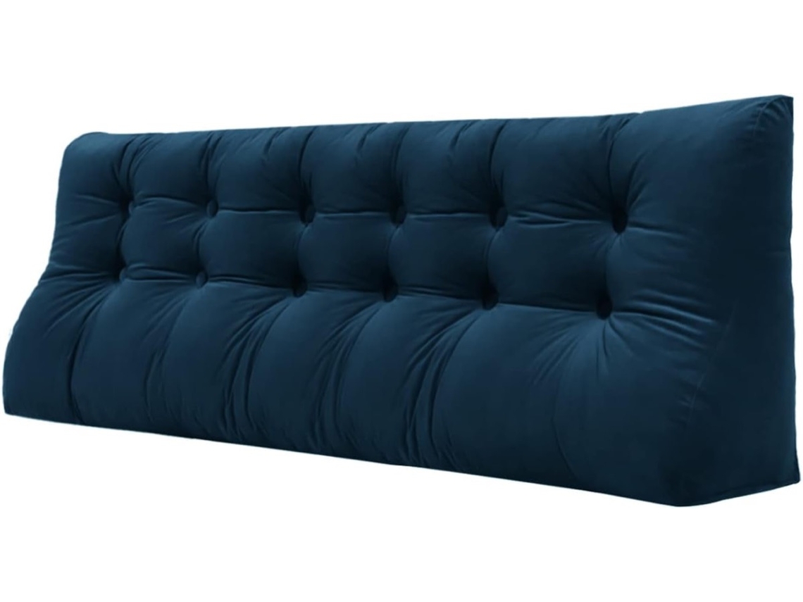 Cojín VERCART Azul 25 x180 x55 cm