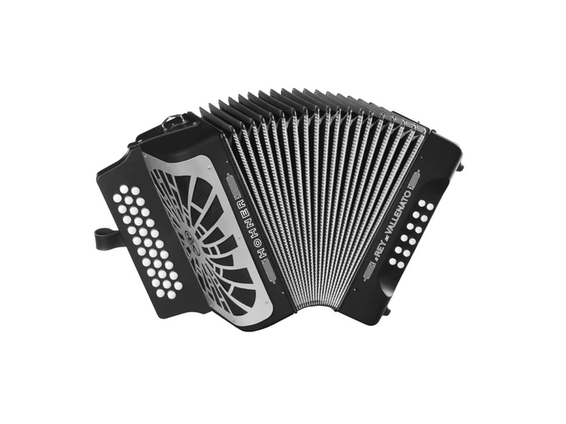 HOHNER concertina el rey del vallenato preta gcf
