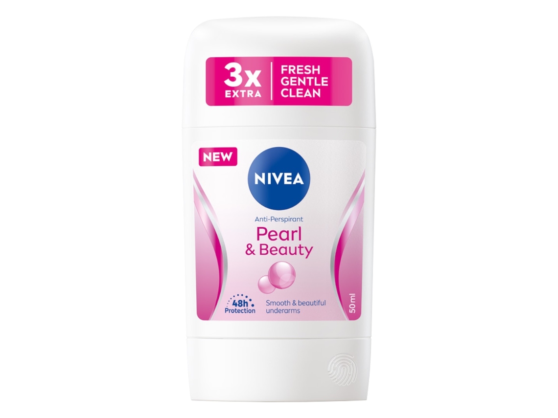 Antitranspirante en barra Pearl Beauty, 50 ml Nivea
