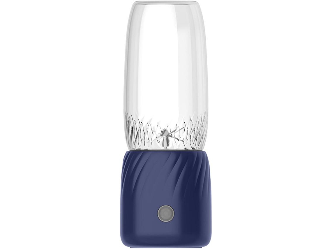 Mini Exprimidor Eléctrico Portátil, Reutilizable, Taza De Jugo De Gran Capacidad, Accesorios De Cocina CHRUI Azul