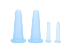 RNEMITERY Ventosas faciales de silicona para terapia facial y corporal. Ventosas de masaje con vacío para mejorar la circulación y relajar los músculos. Herrami