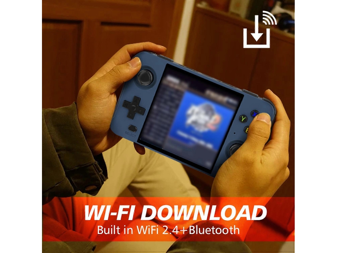 Consola De Juegos Portátil De Bolsillo Retro R40s De Código Abierto Con Pantalla Ips De 4 Pulgadas Y 720 X 720, Wi-fi Integrado, Rk3566
