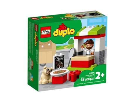 LEGO Duplo: Vendedor de Pizzas (Edad Mínima: ‍2 - 18 Piezas)