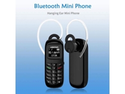 Glife16836-L8Star Bm70 Mini teléfono móvil Marcador por voz mágico Auriculares inalámbricos Bluetooth Mini teléfono móvil Negro Nuevo YWEI